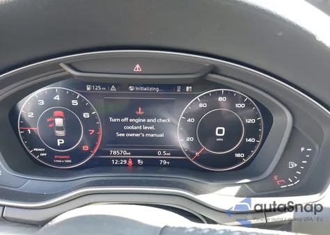 2018 Audi A4 2.0T Premium/2.0T Tech Premium z USA, uszkodzony, nr VIN WAUENAF43JA051749